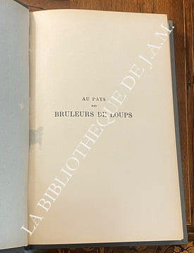 AU PAYS DES BRULEURS DE LOUPS.
LEGENDES & CONTES DU DAUPHINÉ. . BERRET - Paul.