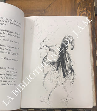 Histoires naturelles,
Illustré de pointes sèches originales de Pierre Letellier. Renard - Jules.