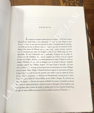 Les chênes qu’on abat.
Illustré de 17 pointes sèches originales d’André Jacquemin.. André Malraux