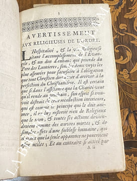Cérémonial des religieuses hospitalières de la miséricorde de Jésus de l’ordres de saint augustin.. Chanoinesses régulières hospitalières de la ...