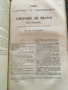Histoire de France d'Anquetil continuée depuis la Révolution de 1789 jusqu'à celle de 1830.