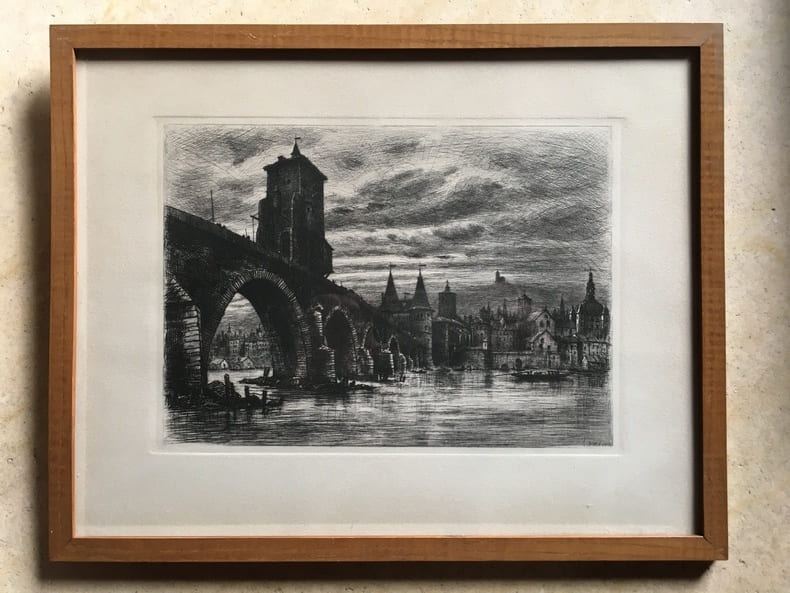 Pont de la Guilloti&eacute;re &agrave; Lyon. DREVET Joanny