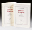Lettres &agrave; Sartre. Beauvoir, Simone de