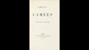 Emaux et cam&eacute;es. Gautier, Th&eacute;ophile