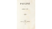 Horace. Pauline. Sand, George