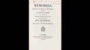 M&eacute;moires, lettres et pi&egrave;ces authentiques touchant la vie et la mort du Duc de Berry. Chateaubriand, Fran&ccedil;ois Ren&eacute; de