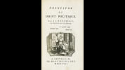 [Du contrat social ou] Principes du droit politique. Rousseau, Jean-Jacques - Argenson, Ren&eacute;-Louis de Voyer (marquis d')