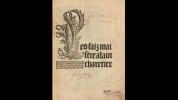 Les Fais. La Ballade incunable de Bon Conseil. Quand un cordant veut corder. Le R&eacute;gime de Fortune. Villon, Fran&ccedil;ois - Taillevent - Chartier, Alain