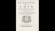 De l'Esprit des Loix. Montesquieu