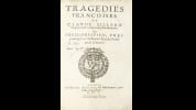 Tragedies francoises. Billard, Claude