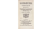 L'&Eacute;preuve. Marivaux
