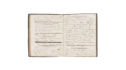 Manuscrit de recettes de cuisine. Legras Le Jeune