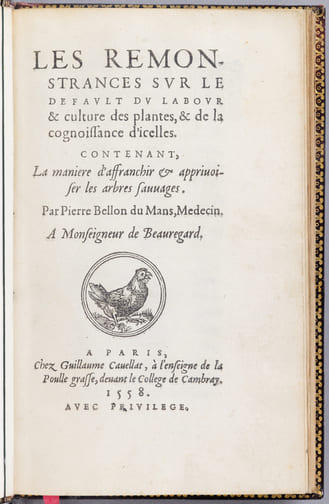 LES REMONSTRANCES SUR LE DEFAULT DU LABOUR & CULTURE DES PLANTES, & de la cognoissance d’icelles. Contenant, La manière d’affranchir & apprivoiser les arbres sauvages.