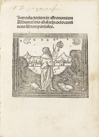 INTRODUCTORIUM IN ASTRONOMIAM ALBUMASARIS abachi octo continens libros partiales. 