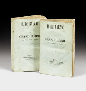 UN GRAND HOMME DE PROVINCE A PARIS [ILLUSIONS PERDUES]. Scènes de la Vie de Province. 