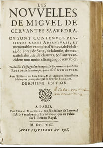 LES NOUVELLES. 
Suivi de : SIX NOUVELLES DE MICHEL CERVANTES. Par le sieur d’Audiguier.