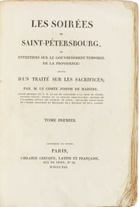 LES SOIREES DE SAINT-PETERSBOURG.