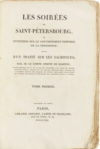 LES SOIREES DE SAINT-PETERSBOURG.