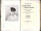 Correspondance de George Sand et d'Alfred de Musset, publiée intégralement et pour la première fois d'après les documents originaux.... SAND George & ...