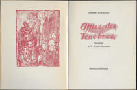 Office des ténèbres, illustré de 14 dessins de P. Combet-Descombes.