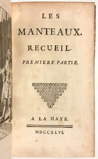 Les Manteaux. Recueil.