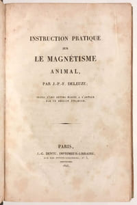 Instruction pratique sur le magnétisme animal, suivie d'une lettre écrite à l'auteur par un médecin étranger. 