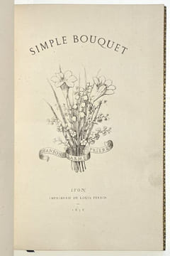 Simple bouquet.. [GENIN Auguste].