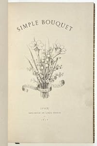 Simple bouquet.