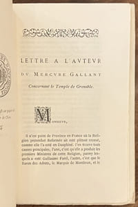 Le Temple protestant de Grenoble.