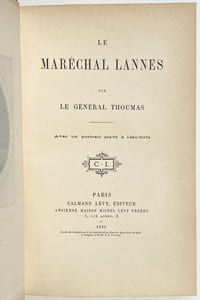 Le Maréchal Lannes.
