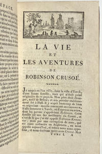 La Vie et les Aventures surprenantes de Robinson Crusoé, contenant son retour dans son île, ses autres nouveaux voyages, et ses réflexions. 