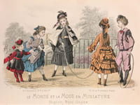 LA MODE MINIATURE ILLUSTRÉE. Magasin-bijou.