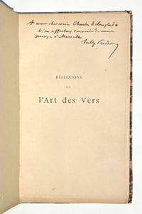 Réflexions sur l'Art des Vers.