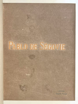 Pablo de Ségovie. El Gran Tacano. Édition définitive. . QUEVEDO Francisco de.