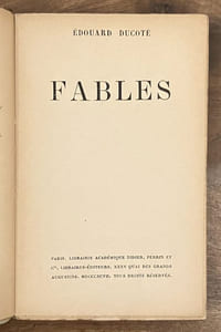 Fables.