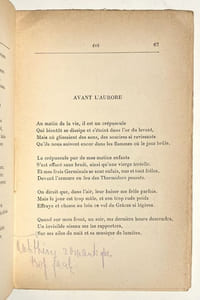 L'Aurore du soir. Les Saisons ferventes, poèmes. 
