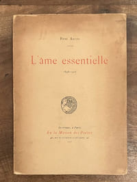 L'Âme essentielle. 1898-1902.