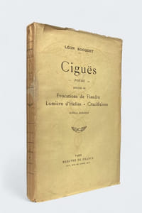 Ciguës, poème précédé de Évocations de Flandre – Lumière d'Hellas – Crucifixions.