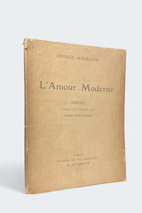L'Amour moderne, poème. 