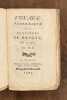Voyage pitoresque aux glaci&egrave;res de Savoye, fait en 1772.. [BORDIER Andr&eacute; C&eacute;sar].