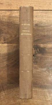 Essai sur la théorie des nombres. . LEGENDRE Adrien-Marie.