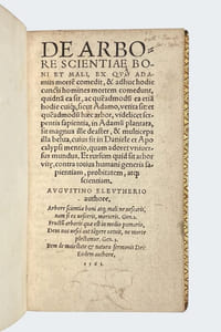 De arbore scientiae boni et mali...