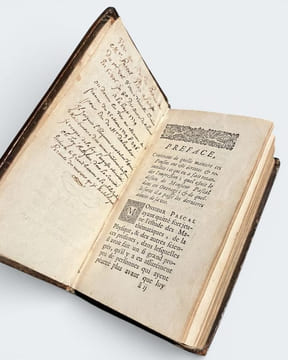 Pensées de M. Pascal sur la Religion et sur quelques autres sujets, qui ont esté trouvées après sa mort parmy ses papiers. Troisième édition. — ...