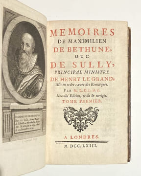 Mémoires, mis en ordre, avec des remarques, par M. L. D. L. D. L. . SULLY Maximilien de Béthune, duc de.