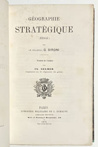 Géographie stratégique.