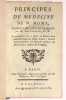 Principes de m&eacute;decine, traduits du latin en fran&ccedil;ois par M. Gastellier. . HOME Everard.