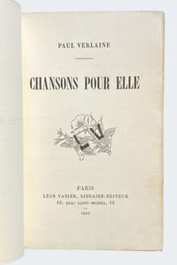 Chansons pour elle.