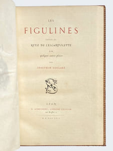 Les Figulines suivies du Rêve de l'escarpolette & de quelques autres pièces.