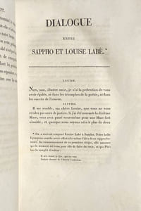 Evvres de Lovïze Labé Lionnoize.