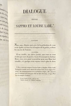 Evvres de Lovïze Labé Lionnoize. . LABÉ Louise.
